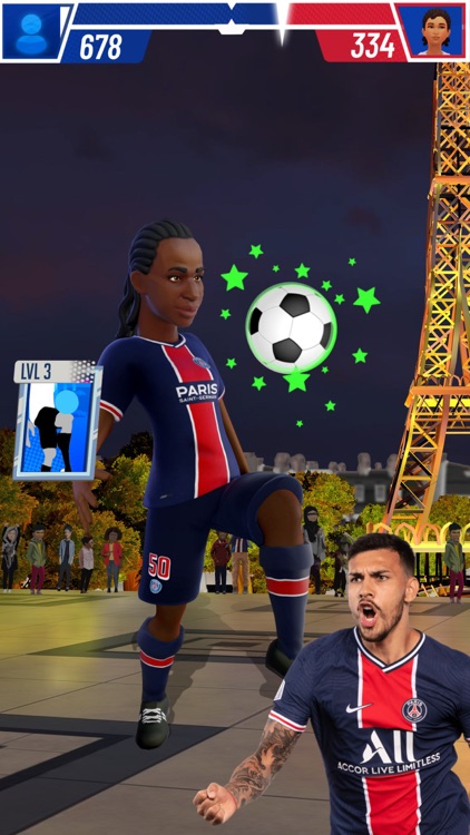 PSG Soccer Freestyle screenshot-5