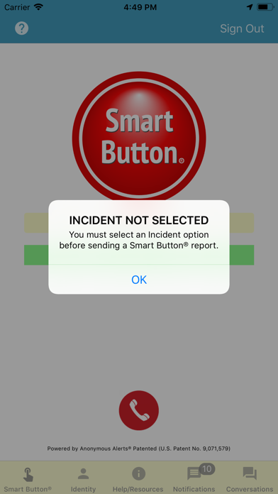 How to cancel & delete Smart Button® Panic Button from iphone & ipad 4
