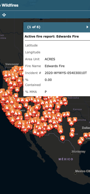 Active Wildfire Tracker Map(圖2)-速報App