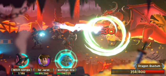 Heroes vs Dragon Crushers Dung