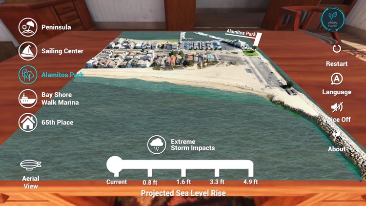 Sea Level Rise: Long Beach screenshot-4