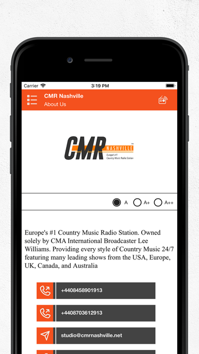 How to cancel & delete CMR Nashville from iphone & ipad 4