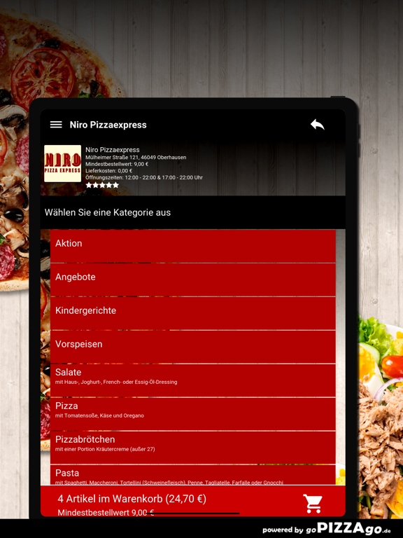 Niro Pizzaexpress Oberhausen screenshot 8