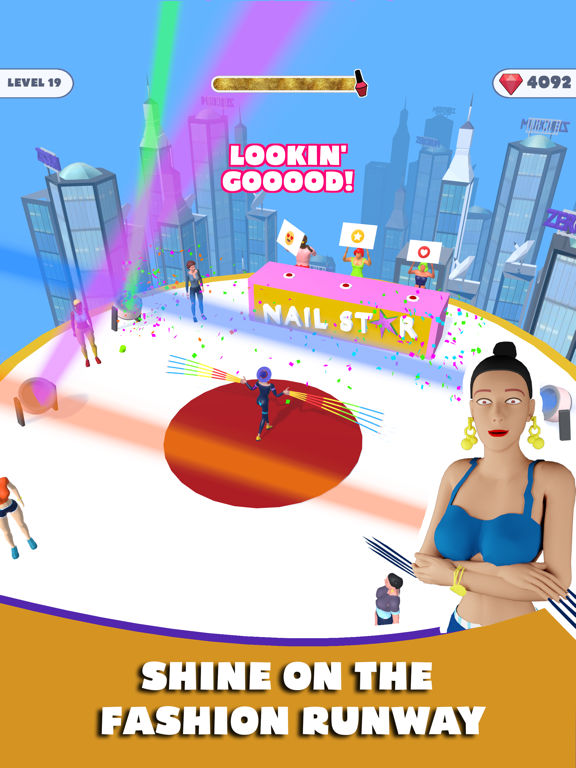 iPad Image of Long Nails 3D