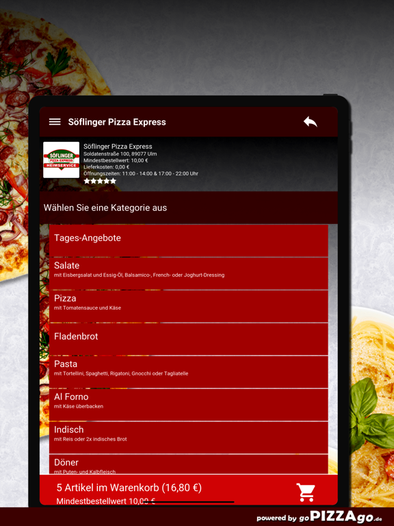 Söflinger Pizza Express Ulm screenshot 8