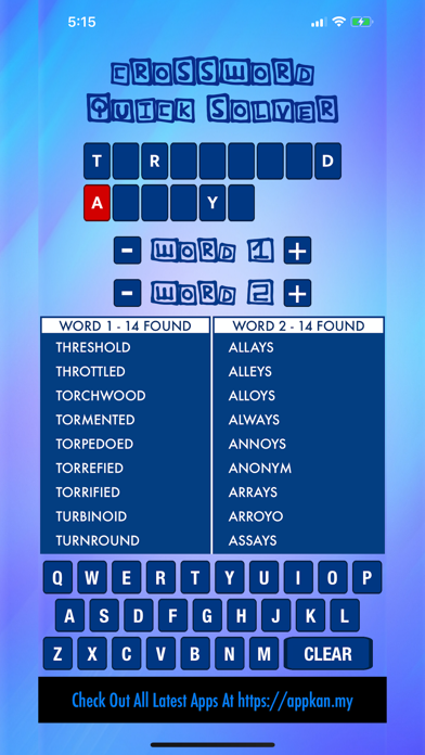 Crossword Quick Solver screenshot 4