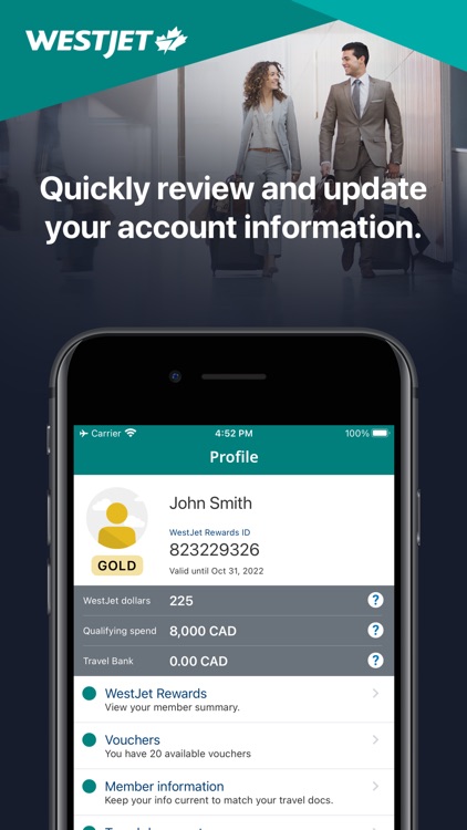 WestJet screenshot-4