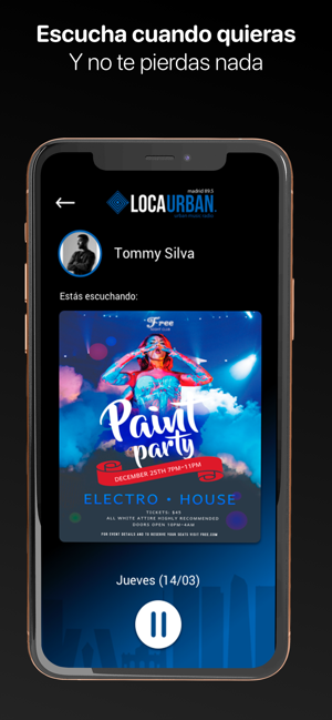 Loca Urban Madrid – Radio App(圖5)-速報App