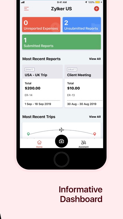 Zoho Expense - Expense Reports