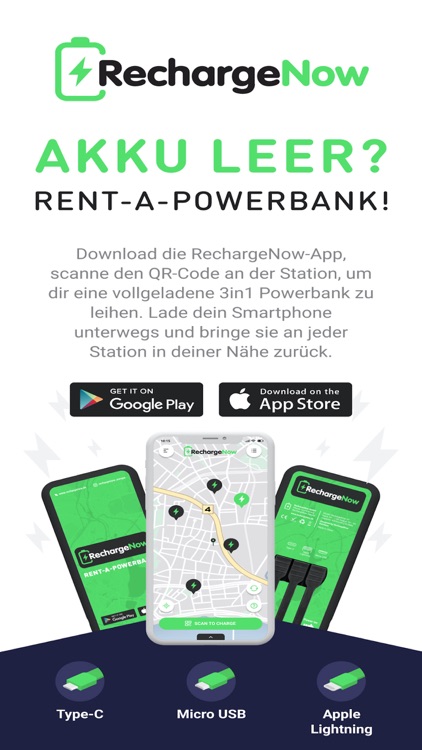 RechargeNow - Rent-A-Powerbank