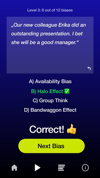 Bias Quiz