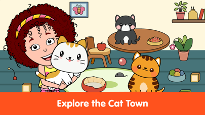 How to cancel & delete My Cat Town-Pet Games for Kids from iphone & ipad 1