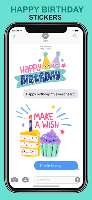 Happy Birthday Stickers Pack!(圖3)-速報App