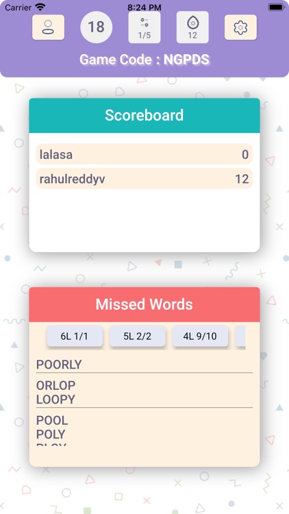 Cipher - Multiplayer Word Game screenshot-5