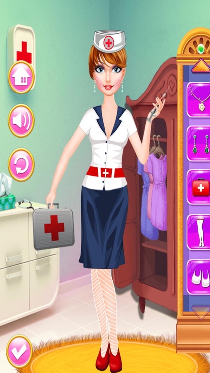 Beautiful Dress Up&Makeup Girl screenshot-3