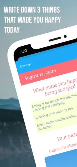 Game screenshot One Minute Journal - Happiness mod apk