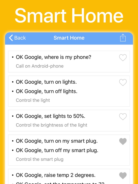 Commands for Google Assistant screenshot 3