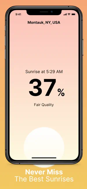 Screenshot 2 Helio - Sunset Forecast iphone