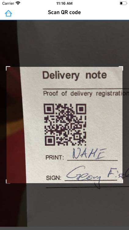 GF Proof of Delivery