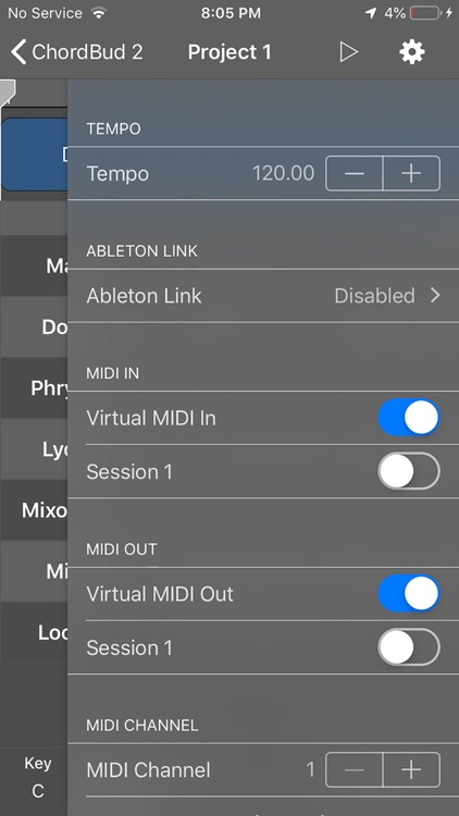 ChordBud 2 AUv3 MIDI Sequencer screenshot-5