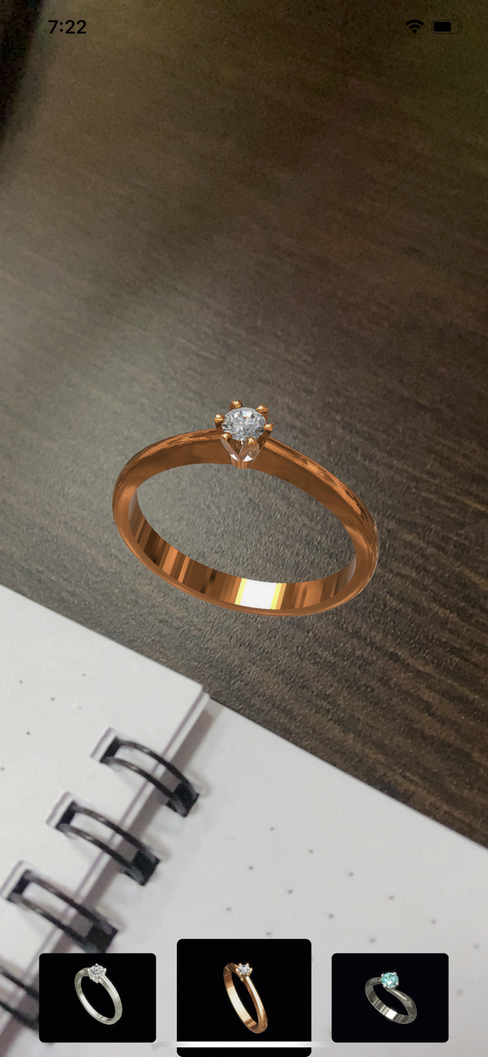 Jewelry Ring AR