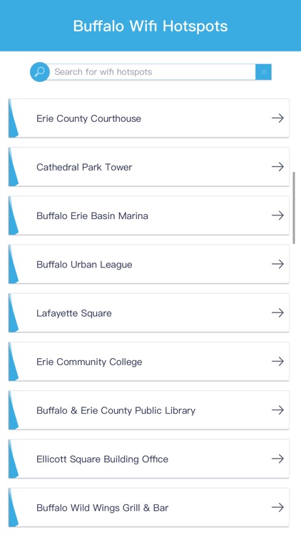 Buffalo City Wifi Hotspots