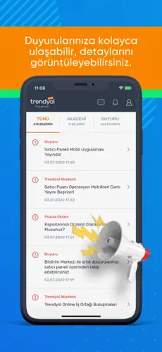 Captura de Pantalla 6 Trendyol Satıcı Paneli iphone