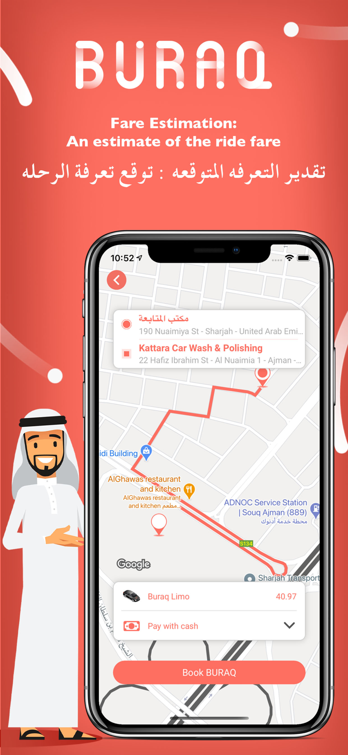 BURAQ - Rides, Delivery