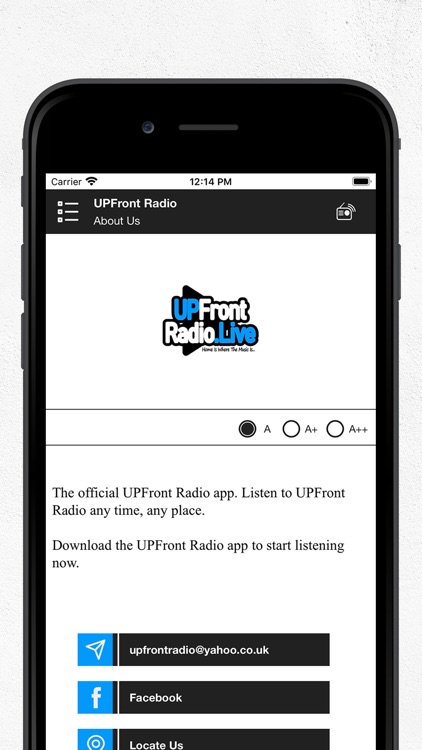 UPFront Radio screenshot-3