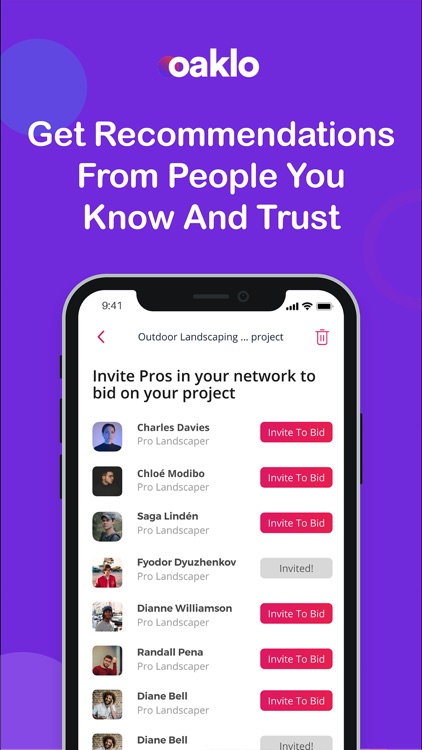 Oaklo: Share Recommendations