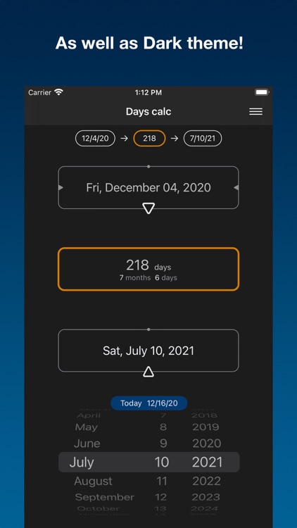 Days calc - dates calculator screenshot-3