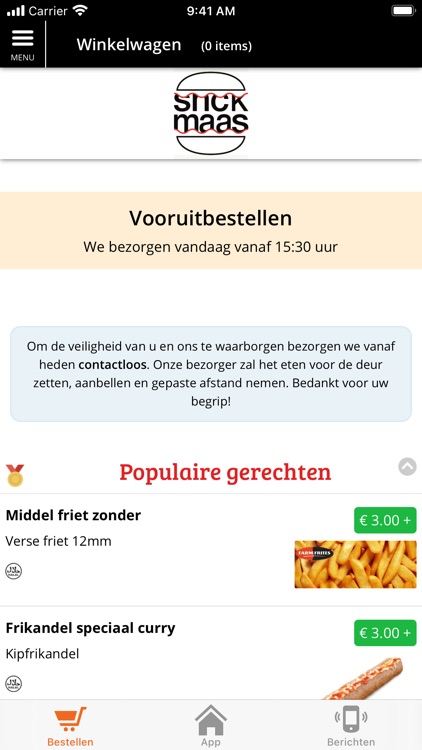 Snackbar Maas