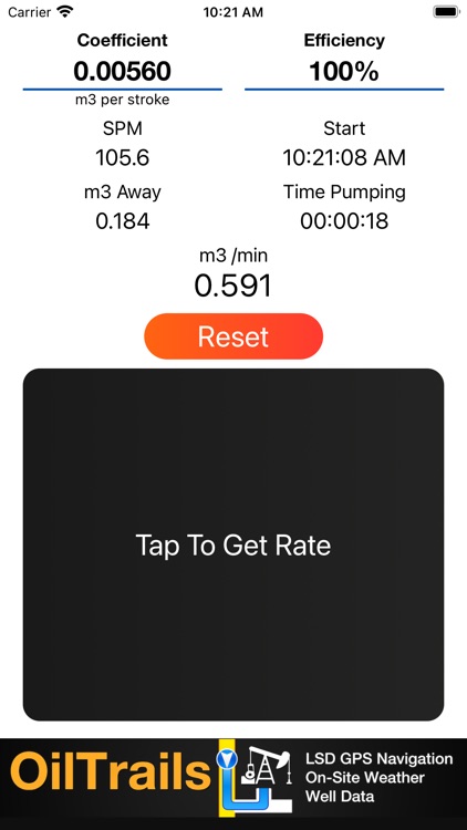 Pump Rate Calculator