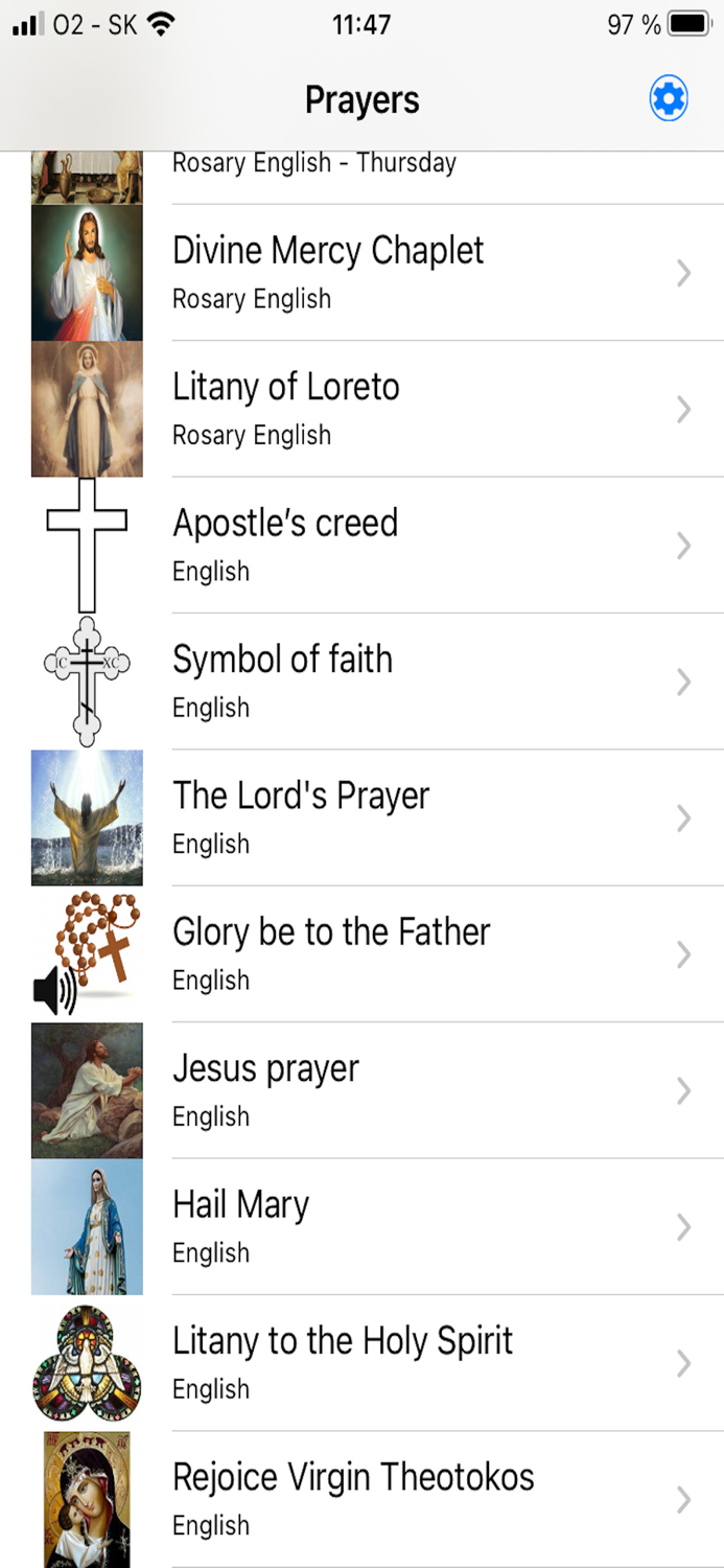Rosary Audio English