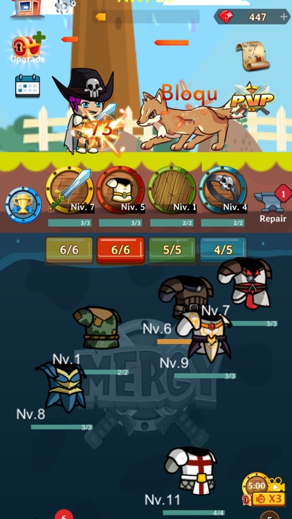 Mergy: Merge RPG game heroes screenshot-4