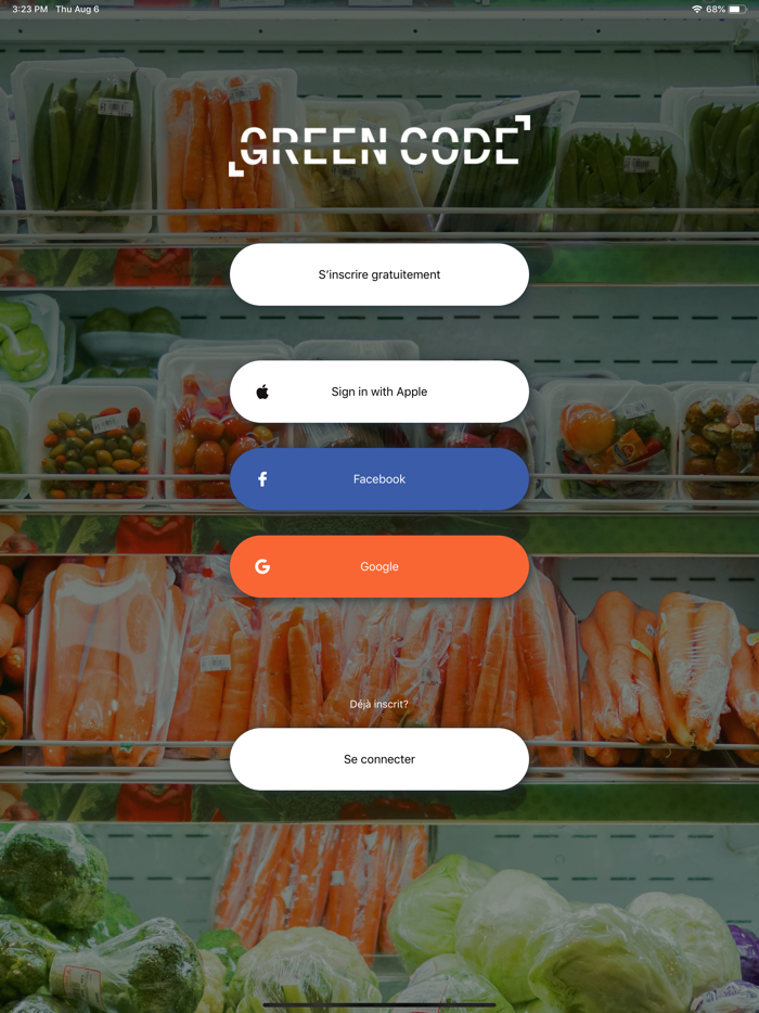 Green Code - Scan de produits
