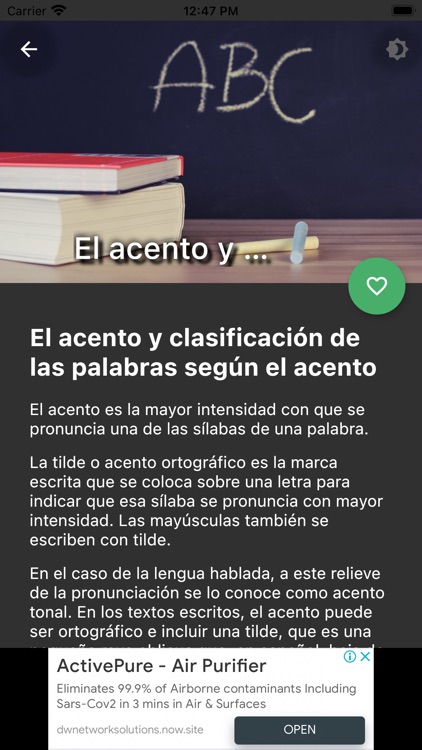 Curso de ortografia en español screenshot-3