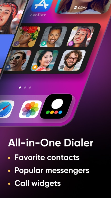 One Dialer: Call any contacts