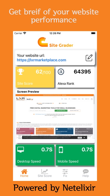 SEO Site Grader