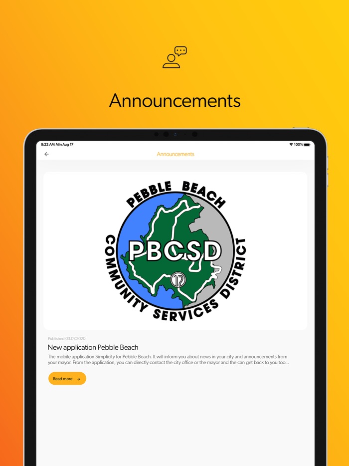 Pebble Beach Simplicity