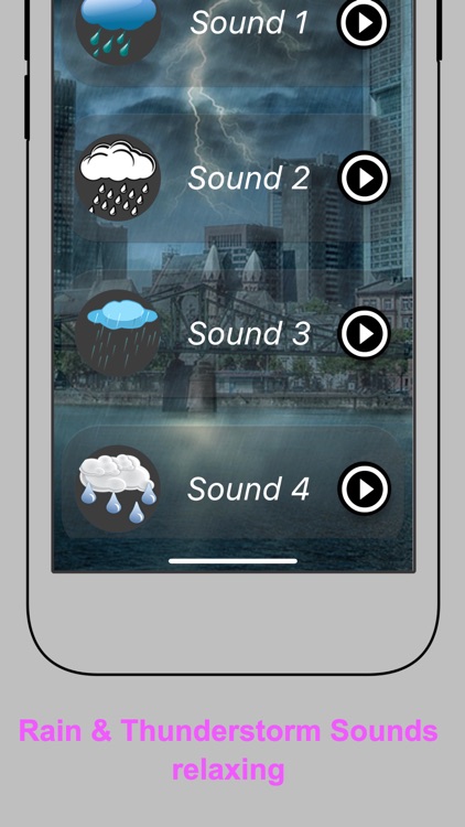 Thunderstorm Sounds Rain Sleep screenshot-3