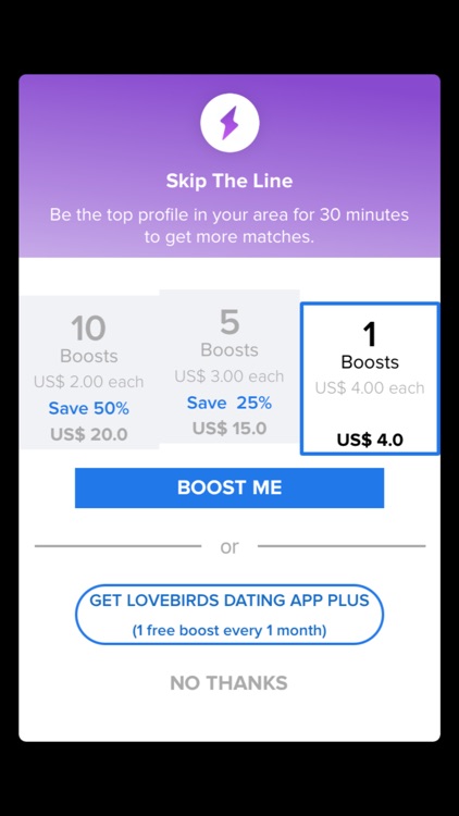 LoveBirds Dating App