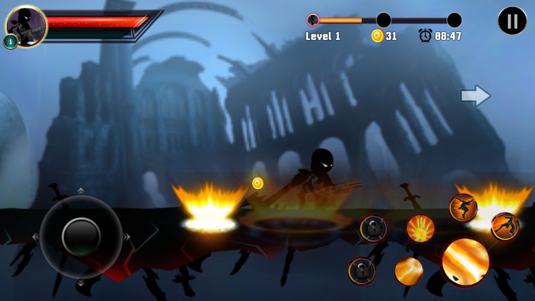 shadow of the stickman batlle screenshot-3