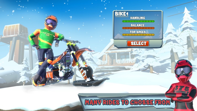 Snow Bike Racing Game screenshot-6