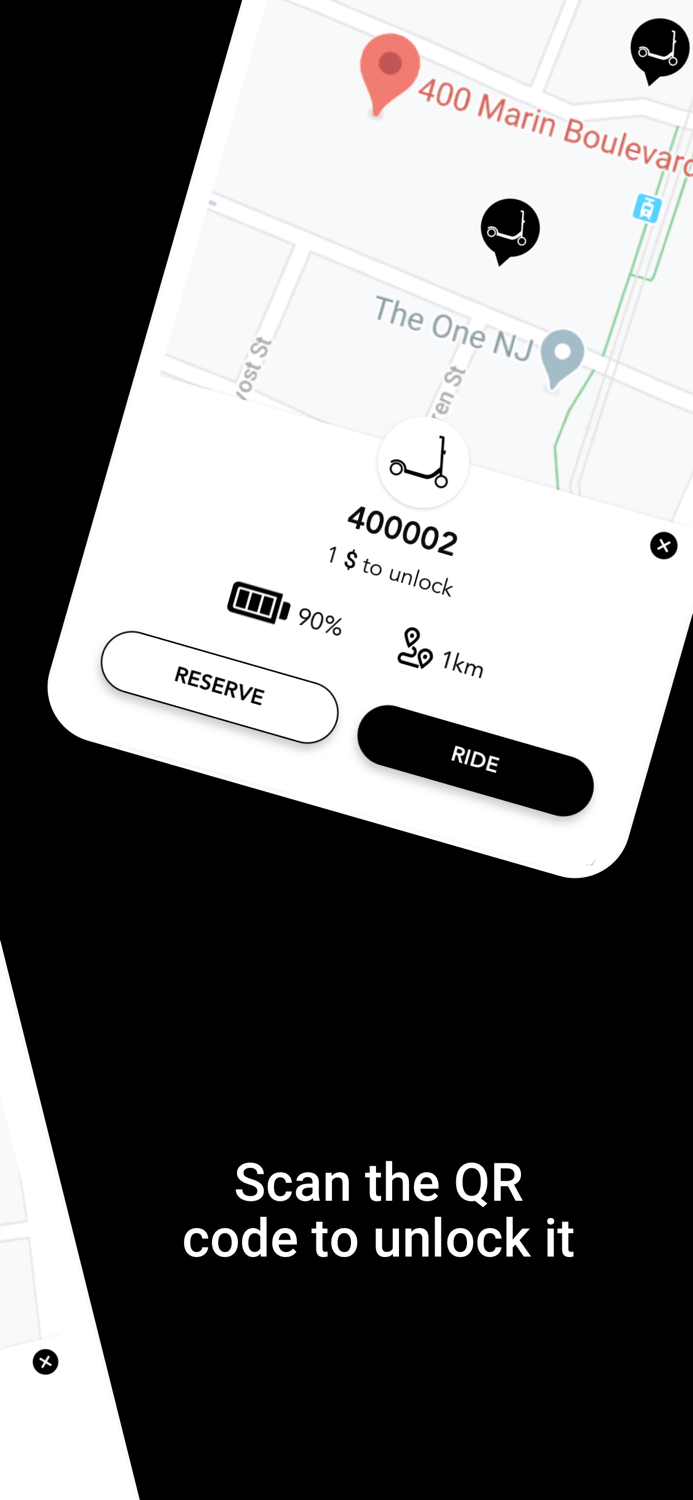 White Fox – Docked Scooters