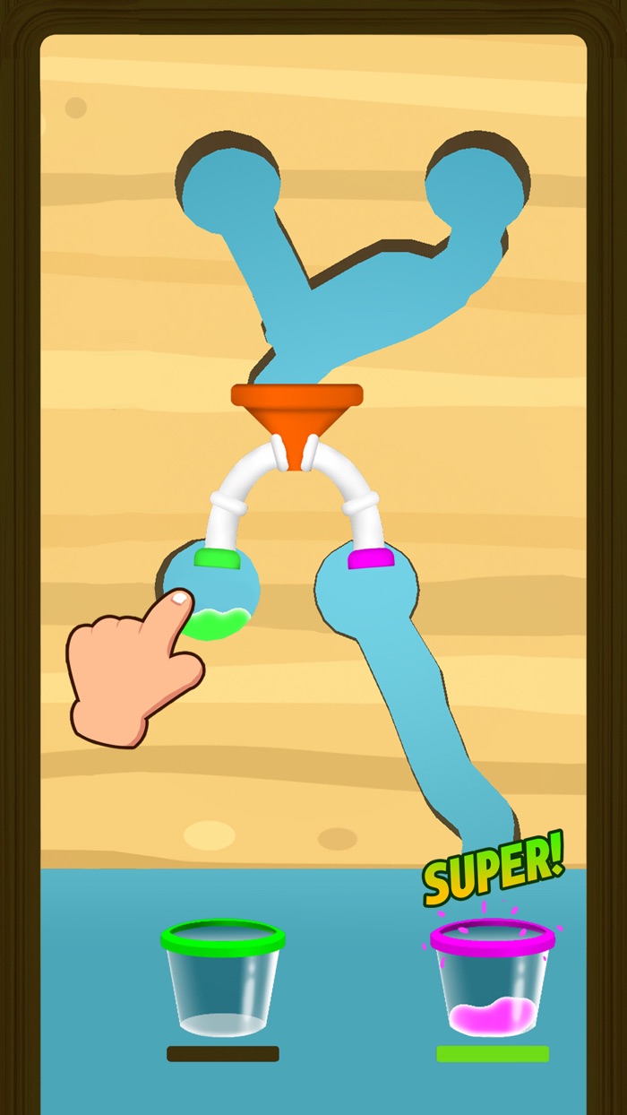 Fill The Cups - Puzzle Game