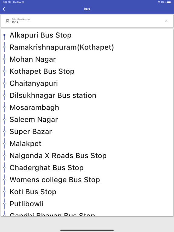 Hyderabad Metro, MMTS, RTC bus screenshot 4