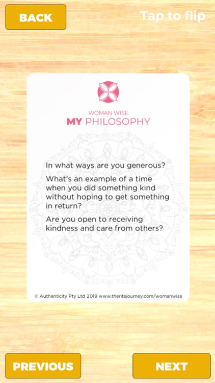 Woman Wise Conversation Cards screenshot-8