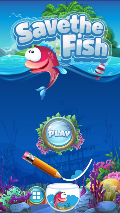 How to cancel & delete Save The Fish - Physics Puzzle from iphone & ipad 4