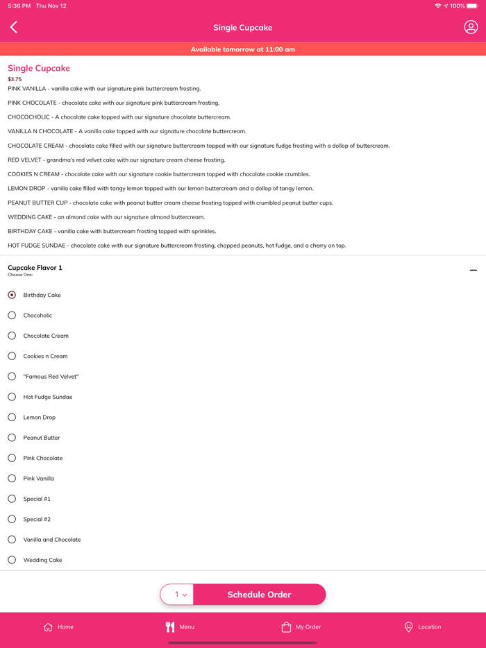 Smallcakes Cupcakery and Cream